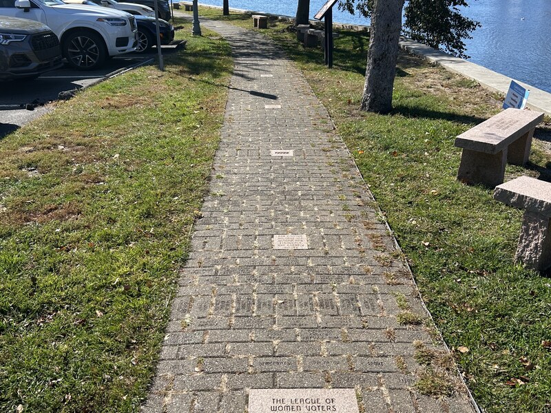League of Women Voters commemorative plaque