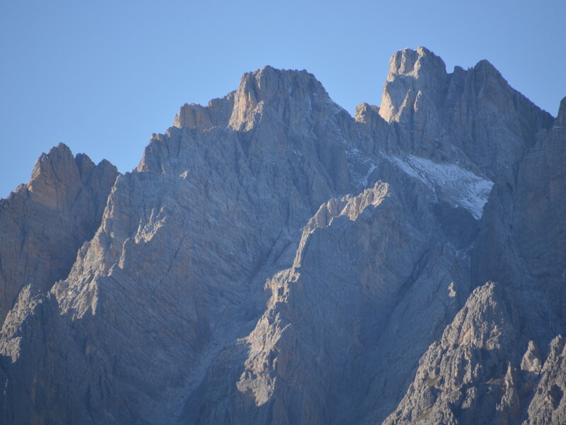 Dolomite mountains